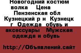 Новогодний костюм волка. › Цена ­ 400 - Пензенская обл., Кузнецкий р-н, Кузнецк г. Одежда, обувь и аксессуары » Мужская одежда и обувь   